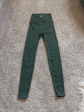 Adanola XS TALL -Ultimate Wrap Leggings - Green